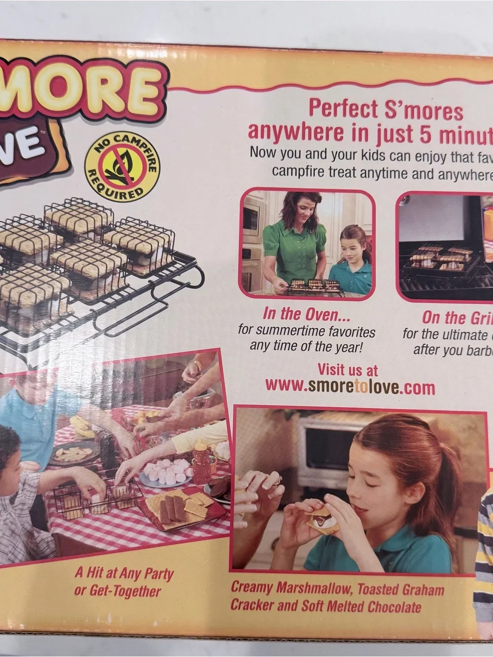 Cuisinart Black S'more Toaster Rack Set